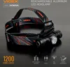 Lampe frontale Videx 1200lm IP68 support magnétique 5 modes Voir les images du produit 15