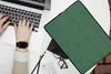 MuchoWow® Laptop Hülle 13 Zoll Leder - Blau - Tierhaut Produktbild-Vorschau 2