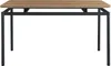 Esstisch ’Hemnes’ für 6 Personen 140 x 80 cm Stahlbeine Produktbild-Vorschau 6