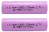Avizar, 2 piles rechargeables au lithium 3,7 V 1 200 mAh, Voir les images du produit 2