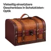 Schatzkiste Holztruhe Schatztruhe aus Holz mit oder ohne Produktbild-Vorschau 4