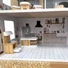 4iQ Drewniany domek dla lalek ROZALIA 70x60x24 cm z Podgląd zdjęcia produktu 3