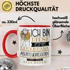 Abenteuerreisende Tasse Geschenk Ich Bin Diese Eine Produktbild-Vorschau 3