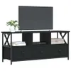 vidaXL Szafka pod TV czarna 102x33x45 cm materiał Podgląd zdjęcia produktu 6