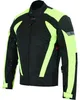 Herren Motorradkombi Textilien Schwarz Grün Orange inkl. Produktbild-Vorschau 2