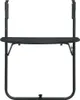 vidaXL Tavolo sospeso da balcone nero 60x64x83,5 cm in Anteprima dell’immagine prodotto 1