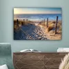 MuchoWow® - Leinwandbilder - Sand - Strand - Düne - Meer - Produktbild-Vorschau 4