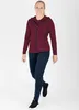 Jako Challenge Kapuzenjacke Kinder - Maroon / Marine Produktbild-Vorschau 7