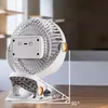 Mini wiatraczek na biurko wentylator mały wiatrak LED USB Podgląd zdjęcia produktu 14