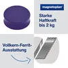 Magnetoplan Ergo large Magnete violett 34mm 10St Produktbild-Vorschau 3