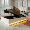okwish Boxspringbett Polsterbett 90 x 200 cm mit Kopfteil Produktbild-Vorschau 5