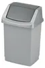 Curver Click-It Mülleimer 15L Silber Produktbild-Vorschau 1