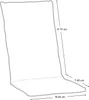 Go-De Sessel-Auflage hoch, grau, 120 x 50 x 6 cm Produktbild-Vorschau 6