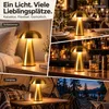 LED-Pilzlampe, tragbare Metall-Schreibtischlampe, Produktbild-Vorschau 5