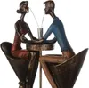 Gilde Skulptur, Paar, "Table for two", Kunstharz, Anteprima dell’immagine prodotto 6