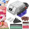 TolleTour Tagliaunghie elettrico Manicure Pedicure Cutter Anteprima dell’immagine prodotto 1