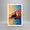 Poster - Poster ohne Rahmen - Manarola Bunt Öl - 61x91,5 cm Produktbild-Vorschau 4