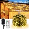 LZQ 100M LED Lichterkette Draht aus Kupferdraht 1000 LEDs Produktbild-Vorschau 1