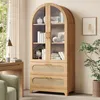 STILVORA Vitrine mit Montmartre-Bogen und 2 Schubladen, Produktbild-Vorschau 2