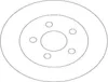 TRW Bremsscheiben (2 Stück) Hinterachse DF4336 Produktbild-Vorschau 3