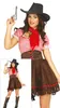 COWGIRL, VOLWASSENENMODEL, 42 - 44 (L), Maat: L Productafbeelding-voorbeeld 3