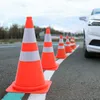ECD Germany Pylonen groß 75 cm Verkehrshütchen Orange Produktbild-Vorschau 8