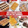 Bakvorm met verdelers voor 18 porties, antiaanbaklaag voor Productafbeelding-voorbeeld 9