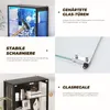 BROTTAR Große Glasvitrine 180cm mit 6 Ebenen, 3-farbiger Produktbild-Vorschau 8