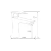 Mexen Axel DB72 Badewannenset, Chrom - 73803DB72-00 Produktbild-Vorschau 2