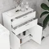 kleankin koupelnová skříňka, přídavná skříňka se 2 Náhled obrázku produktu 8