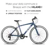 Hiland 700c Cityrad Damenrad Shimano 7 Gang Hybrid Fahrrad Produktbild-Vorschau 3