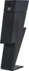 A black perfume bottle shaped like a lightning bolt, standing upright on a white background. Anteprima dell’immagine prodotto