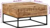 vidaXL Konferenční stolek 68x68x41 cm Hrubé mangové dřevo Náhled obrázku produktu 5