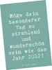 Mr. & Mrs. Panda Postkarte Spruch 2012 Geburtstag - Produktbild-Vorschau 1