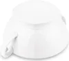 A white ceramic soup tureen with handles, shown upside down on a white background. Produktbild-Vorschau
