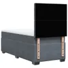 Boxspringbett mit Matratze Dunkelgrau 80x200 cm Samt Produktbild-Vorschau 10