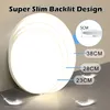 Deckenleuchte LED Deckenleuchte 30W Ø28 cm rund, flache Produktbild-Vorschau 4