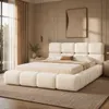 Letto imbottito idraulico Flieks, 180x200 cm, con spazio Anteprima dell’immagine prodotto 2