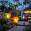 LED Solar Heißluftballon 3er-Set Solarleuchte hängend Produktbild-Vorschau 5