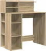 vidaXL Stôl Sonoma dub 90 x 48 x 101,5 cm materiál na báze Náhľad obrázku produktu 1
