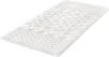 A white quilted mattress topper is shown on a white background. Produktbild-Vorschau
