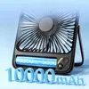 USB ventilátor Tichý mini stolní ventilátor pro kempování, Náhled obrázku produktu 5