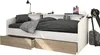 Lit Banquette 2 Tiroirs, 90 x 200/190 cm, MDF,Reproduction Voir les images du produit 2