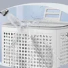 SONGMICS Wäschekorb Plastik, 75 L Wäschesammler, Wäschebox Produktbild-Vorschau 6