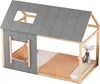 MODFU Kinderbett 90x200cm mit Lattenrost, Hausbett Produktbild-Vorschau 4