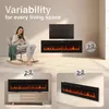 KAMINIO Elektrický krb MARLON – Elektrický krb 3 v 1 s Náhľad obrázku produktu 2
