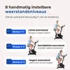 URBOGYM ARGO SILVER Hometrainer, Fitnessfiets voor Thuis, 8 Productafbeelding-voorbeeld 5