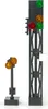 Two LEGO train signals on a white background. Produktbild-Vorschau