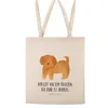 Mr. & Mrs. Panda Einkaufstüte Hund Flauschig - Transparent Produktbild-Vorschau 3