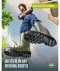 Bekina Boots StepliteS FlexGrip Stiefel S5 grün/schwarz Produktbild-Vorschau 3